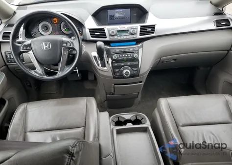 2013 Honda Odyssey Touring from USA, damaged, VIN 5FNRL5H97DB074828